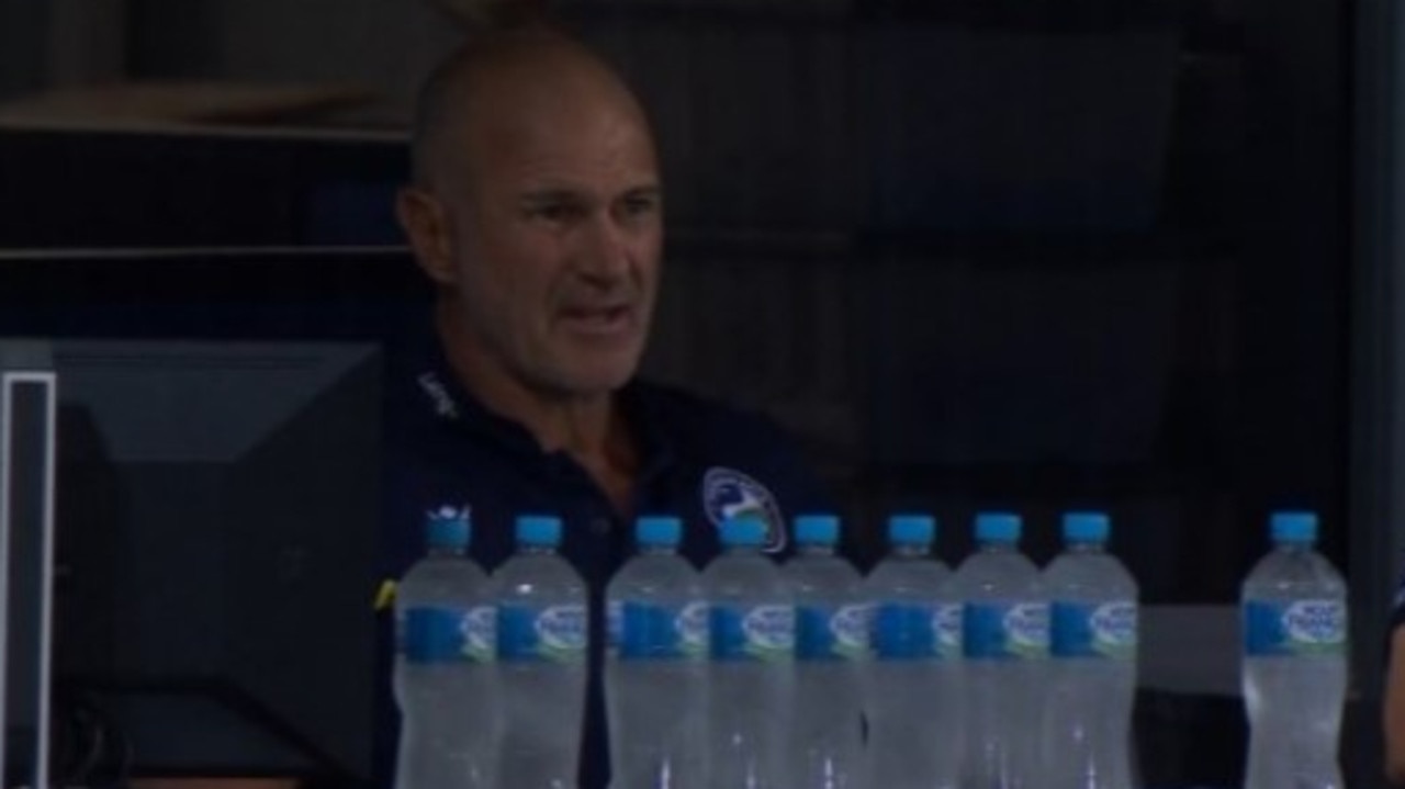 Brad Arthur is a thirsty man.