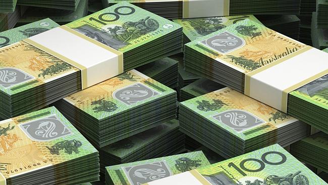 THE Australian dollar is higher, thanks to a rebound in gold and copper prices.