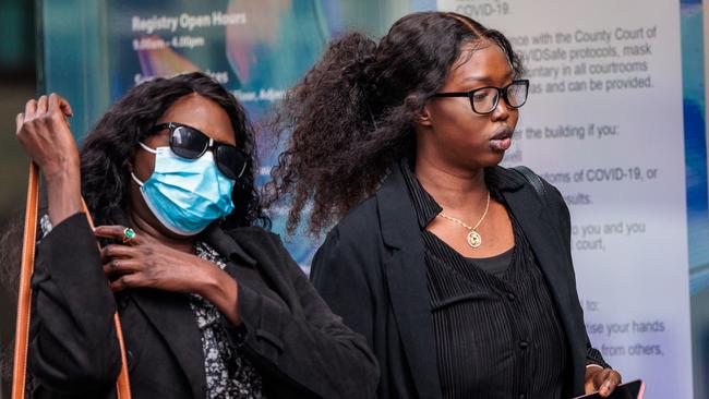 Luk was supported in court by her mother, Aleza Gwit. Picture: NewsWire / Nadir Kinani