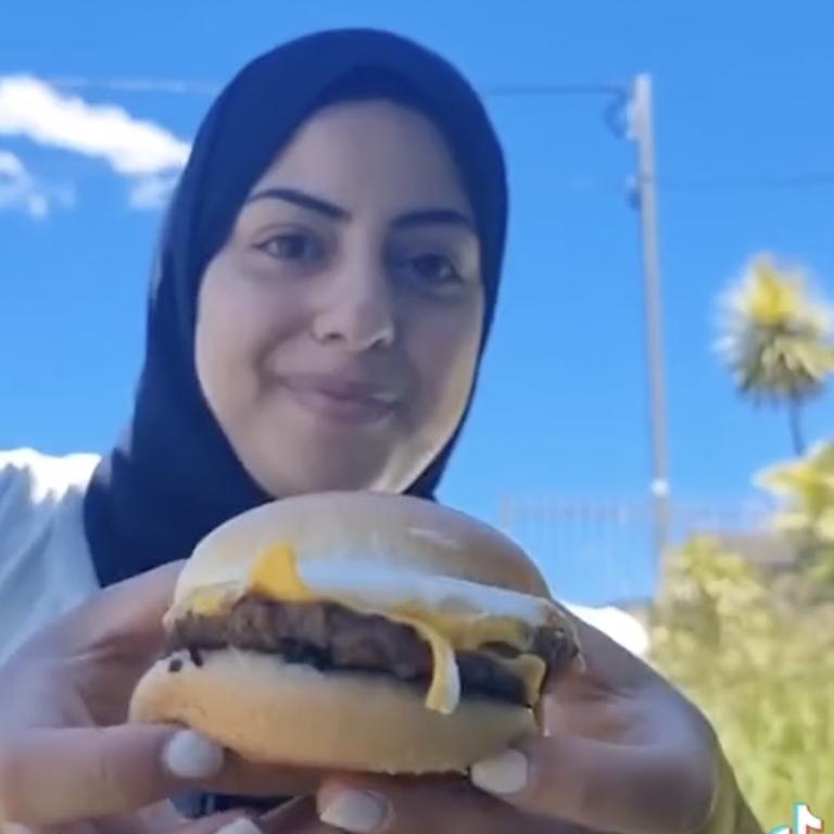 She also claimed staff would cause Macca’s ice cream machines to malfunction by pouring the wrong mix in. Picture: TikTok/@halalfoodsydney