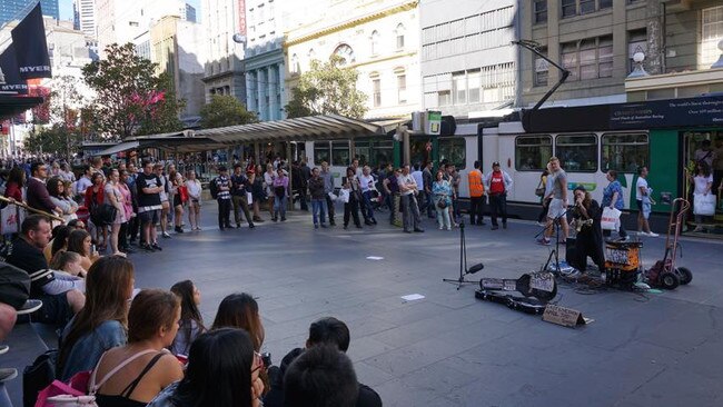 Tash Sultana says playing live in Bourke Street Mall was invaluable. Picture: Facebook