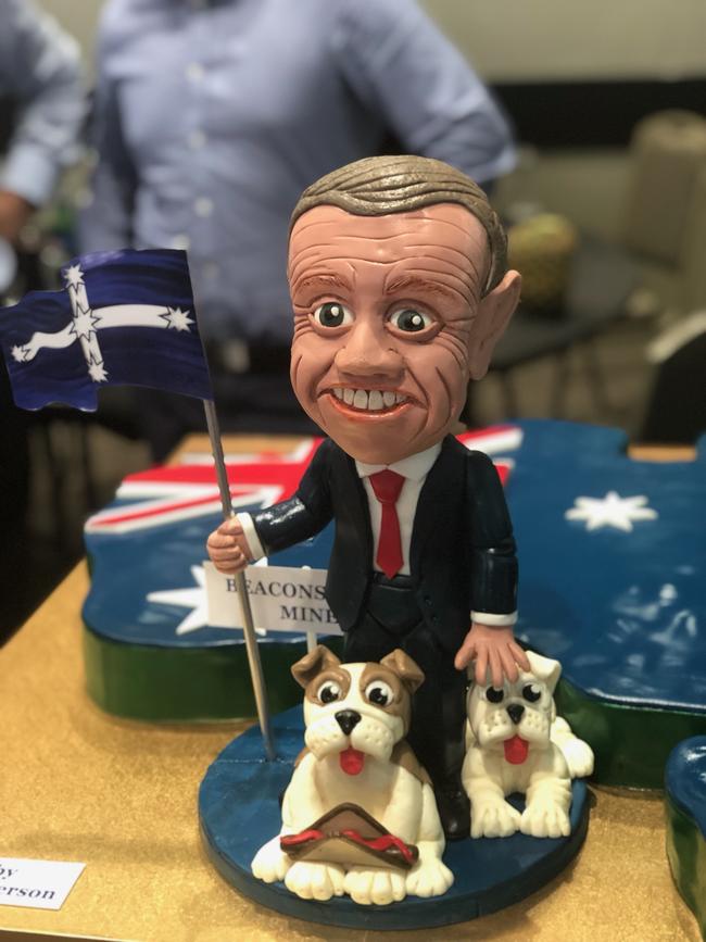 Bill Shorten in cake format; coming next, the pie version.