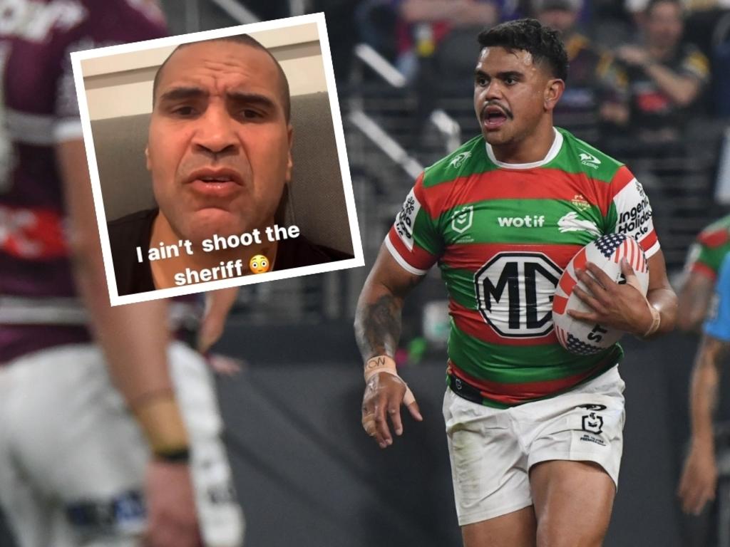 Anthony Mundine took to his Instagram story to address his feud with Latrell Mitchell again on Wednesday night.