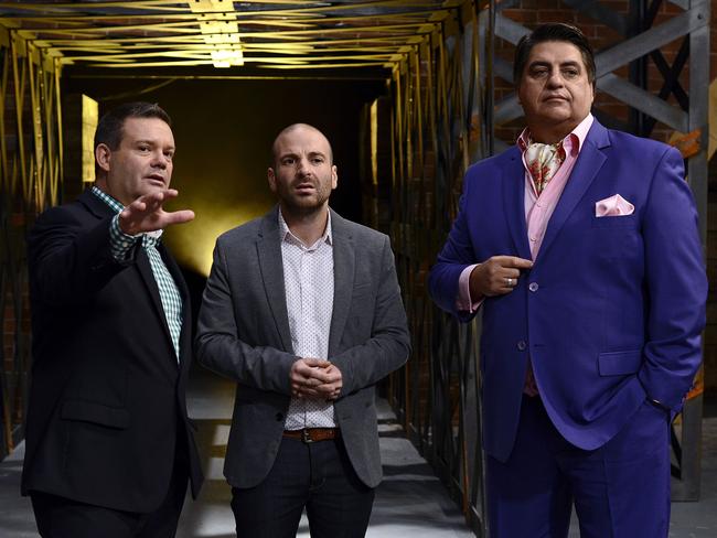 Judges Gary Mehigan, George Calombaris and Matt Preston.