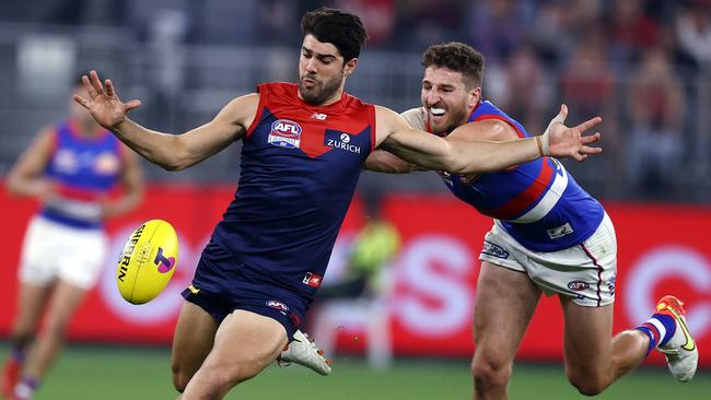 Christian Petracca delivered on footy’s biggest stage. Picture: Michael Klein