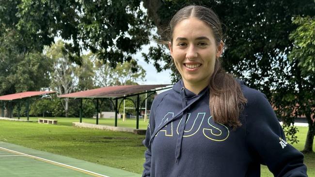 Townsville Grammar School netball star Sasha-May Flegler.