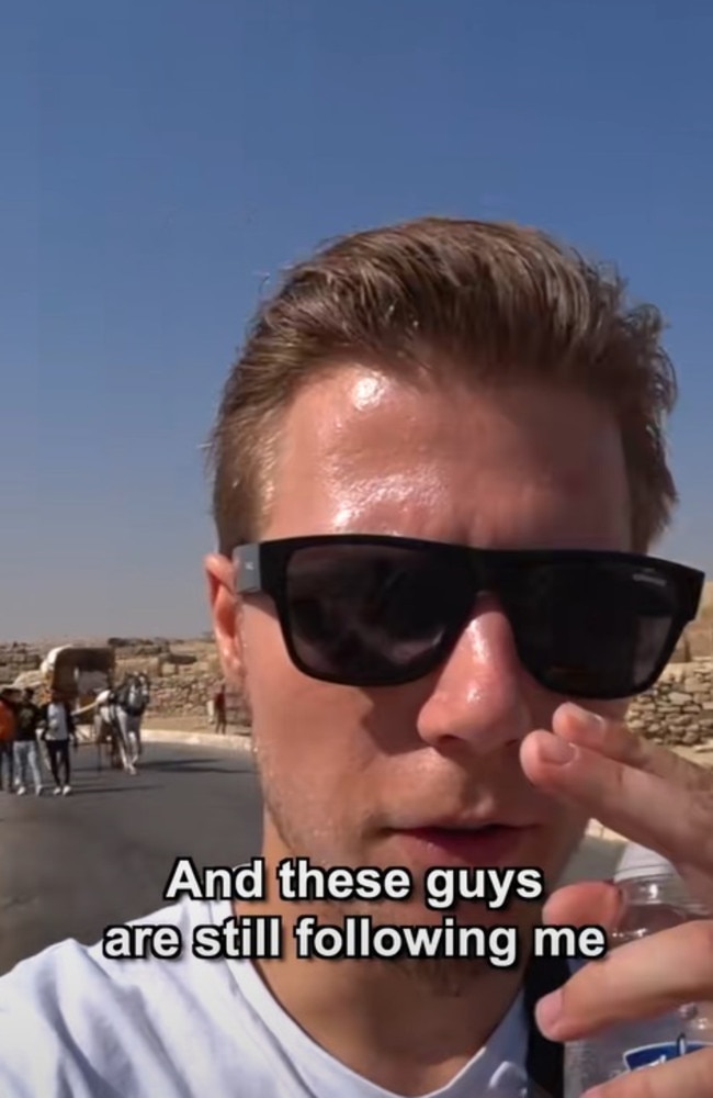 Tourists have been complaining about aggressive vendors. Picture: TikTok/kurtcaz