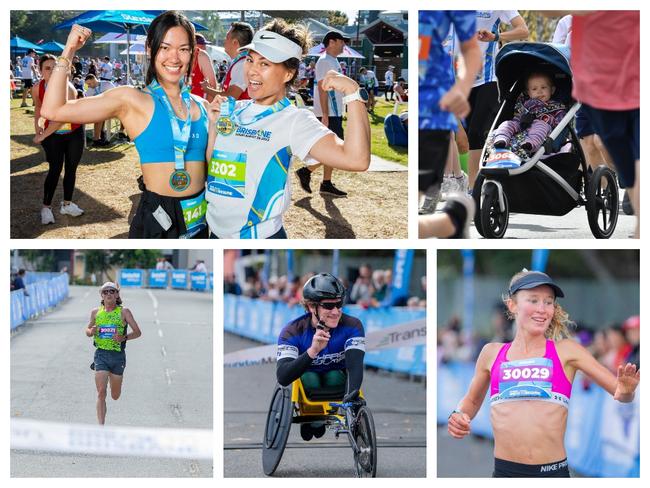 Competitors in this year's Bridge to Brisbane fun run.