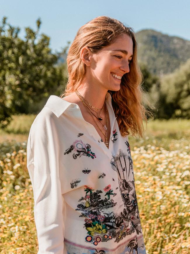 Sofia Sanchez de Betak, founder of The Journey Within, a retreat in Mallorca, was immersed in the fashion industry until the pandemic prompted a serious rethink of priorities. Picture: Supplied