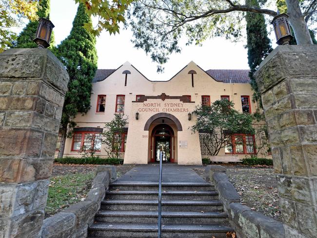 The North Sydney Council Chambers. AAP Image /Troy Snook