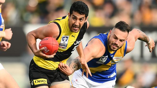 Marlion Pickett in the VFL Grand Final last year. Picture: Getty Images