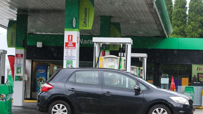 Petrol prices are high in one city ahead of the Easter weekend. Picture: NCA NewsWire / Gaye Gerard