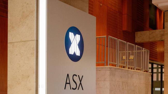 SYDNEY, AUSTRALIA - NewsWire Photos, October 29 2024. GENERIC. Stocks. Finance. Economy. A security guard in the lobby of the ASX Australian Stock Exchange on Bridge Street. Picture: NewsWire / Max Mason-Hubers