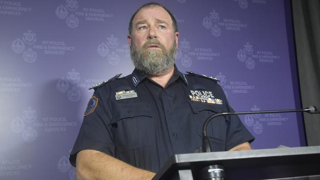 NT Police Commander Daniel Bacon said the Territory was facing a 'scourge' of domestic violence, with assaults rate increasing by 23 per cent over the 12 months to October 2023.