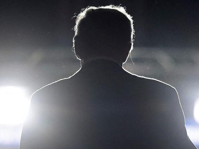 READING, PENNSYLVANIA - NOVEMBER 04: Republican presidential nominee, former President Donald Trump speaks during a campaign rally at the Santander Arena on November 04, 2024 in Reading, Pennsylvania. With one day left before the general election, Trump is campaigning for re-election in the battleground states of North Carolina, Pennsylvania and Michigan.   Chip Somodevilla/Getty Images/AFP (Photo by CHIP SOMODEVILLA / GETTY IMAGES NORTH AMERICA / Getty Images via AFP)