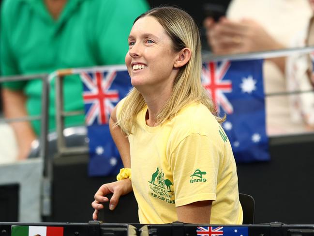 Storm Hunter will cheer on her fellow Australian teammates as they head to Paris and then throughout the Australian Summer. Picture: Chris Hyde/Getty Images