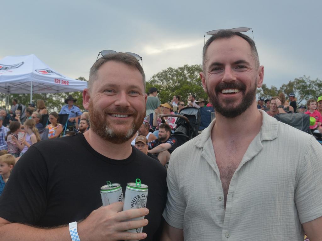 Len and Dan at the Melon Rodeo