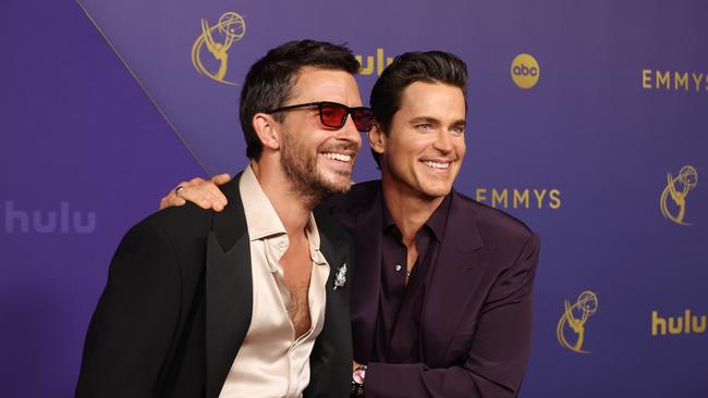 Jonathan Bailey and Matt Bomer. Picture: Amy Sussman/Getty