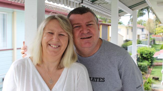 Christine and Darryl Rae say that being involved in Mates 4 Mates has changed their lives. Darryl says it probably saved his. Picture: Ellen-Maree Elliot