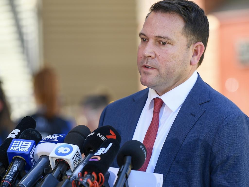 Football Australia CEO James Johnson. Picture: Getty Images