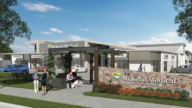 Concept images of the proposed new medical centre at McKean St, Caboolture.