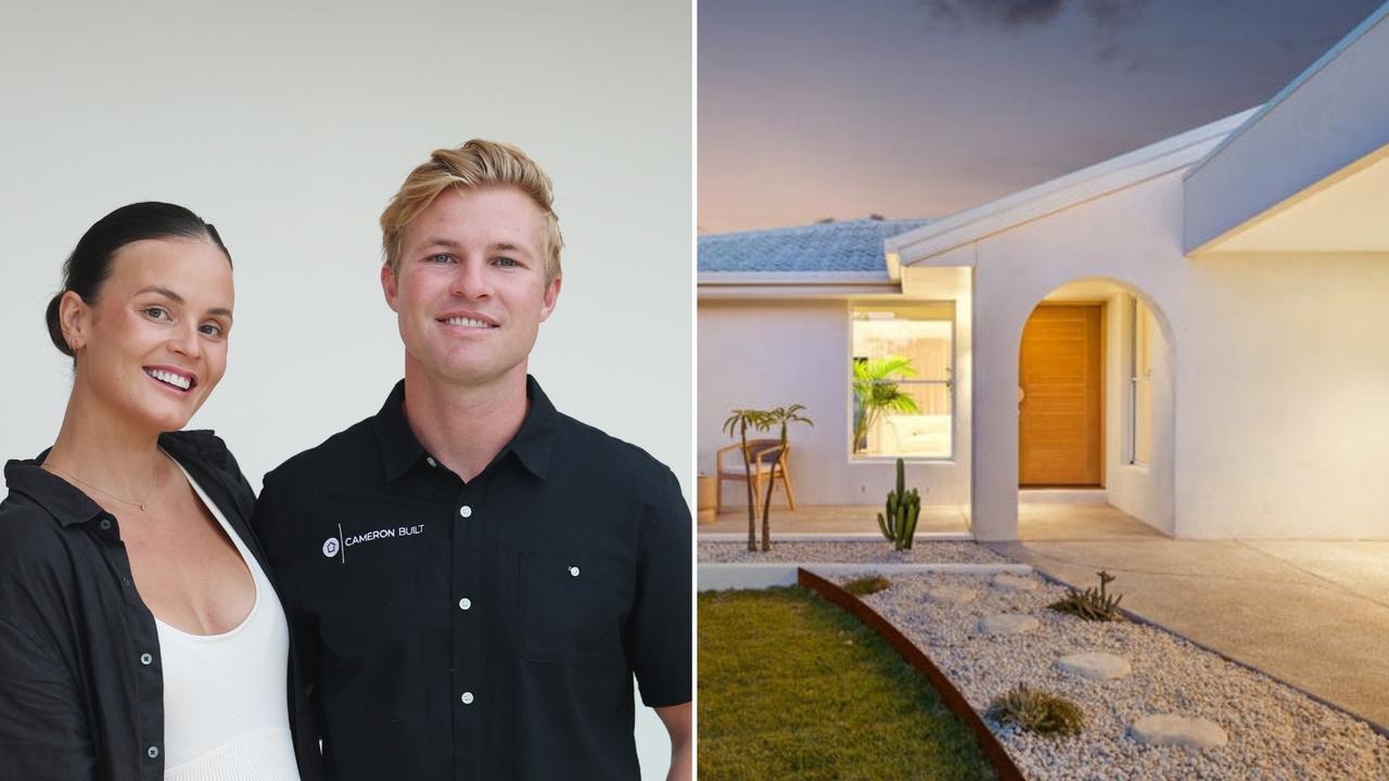 Madison and Hayden Cameron are selling their home at 87 Bienvenue Drive, Currumbin Waters