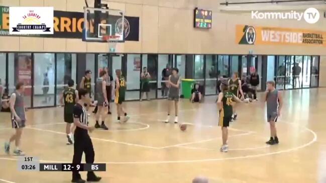 Replay: SA Junior Country Championships - Millicent v Barossa Valley (U18 Boys D1 Grand Final)