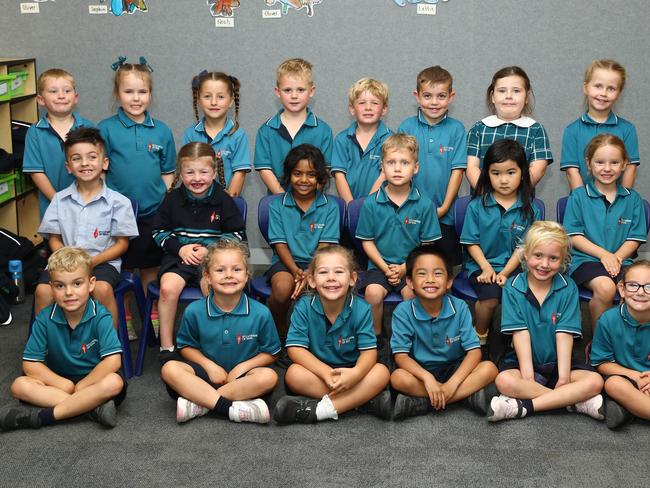 St Catherine of Siena Catholic Primary School 2025 Prep EA  front Oscar Jennings, Harper McNamara, Eadie Skurrie, Oli Arceo, Lulu Bolton, Mia Bartlett. Middle Luca Gibbons-Reid Lottie Gardiner, Estelle Kurian, Austin Armstrong, Elisa Nguyen, Sophia Fletcher. Back Jaxon Bow, Mia Miller, Heidi Phillips, Oliver Wemyss, Frankie Chalker, Noah Mazza, Maeve MacBryde, Scarlett Wallace