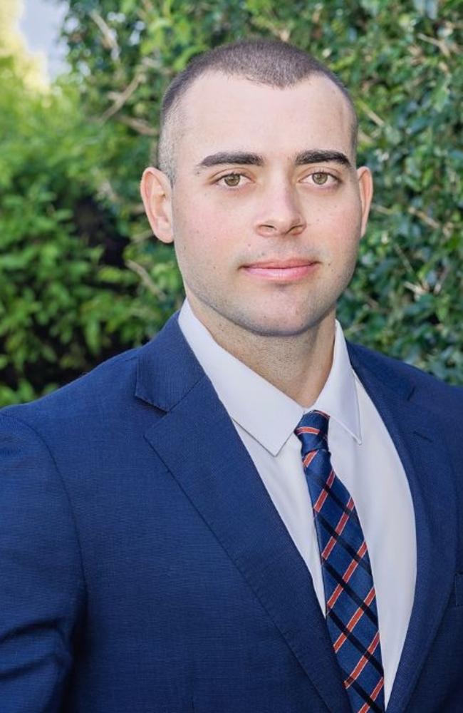 Lachlan Steians graduated from QUT in 2024 with a double degree in a Bachelor of Property Economics and a Bachelor of Business. Picture: Contributed