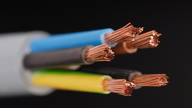 The men have been charged with allegedly stealing copper cabling. (File image)