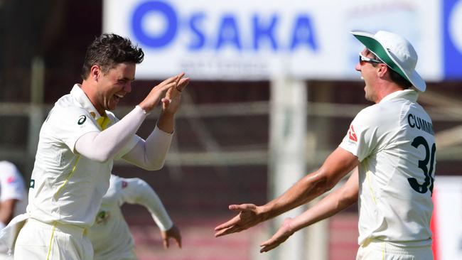 Swepson will be called on to bowl Austsralia to victory on a wearing wicket. Picture: AFP