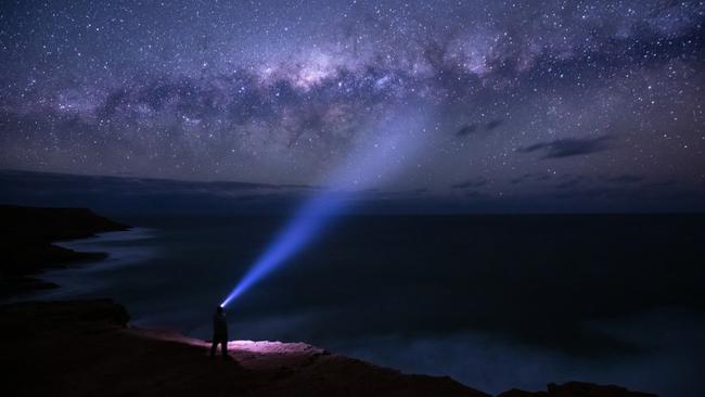 Night sky viewing at Ningaloo Reef. Picture: Tourism WA