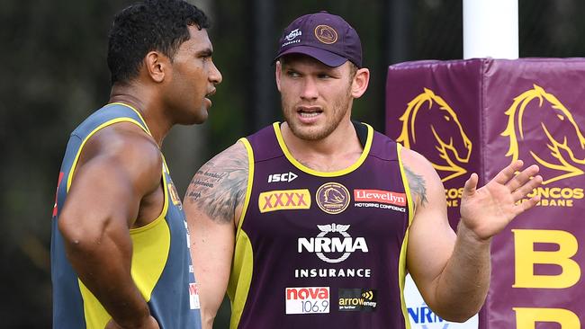 Brisbane have finally found a powerful pairing but can they keep them? (AAP Image/Dave Hunt)