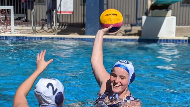 Nioka Thomas is a rising star of water polo. Pic: Supplied.