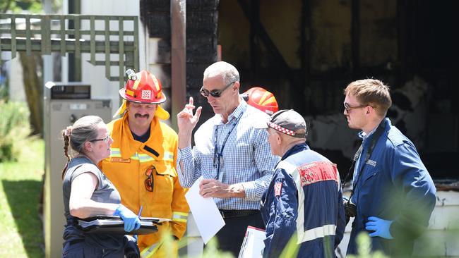 Investigators are probing the cause of the fire. Picture: David Smith