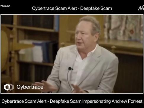 Scam Alert – Deepfake Video Impersonating Andrew Forrest