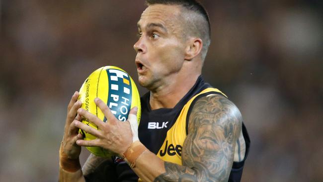 Jake King played 107 games for Richmond. Picture: Wayne Ludbey