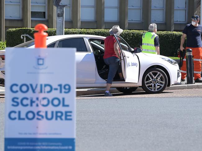 Brisbane Grammar School was closed last August due to a Covid-19 cluster.