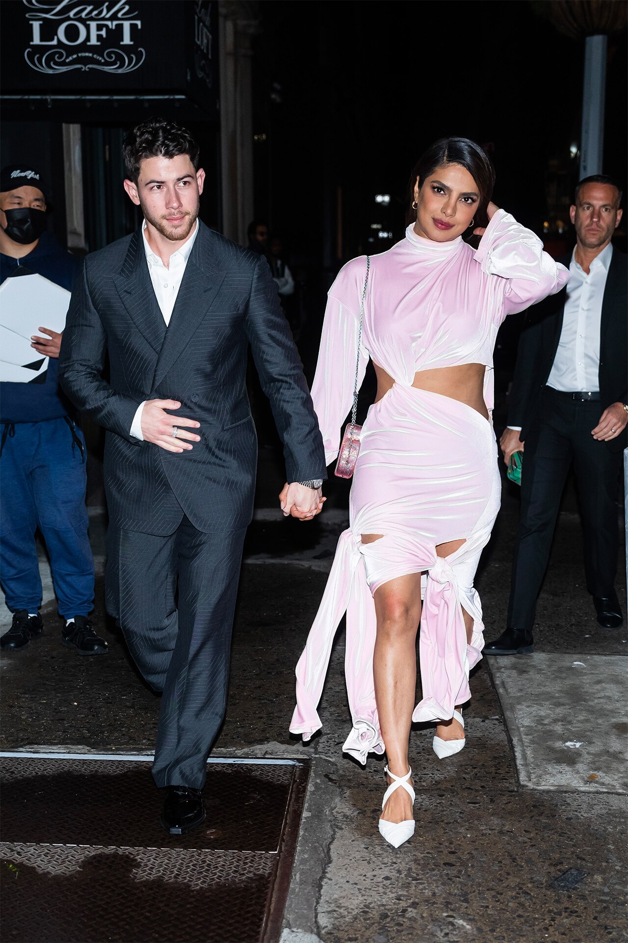 <p>Nick Jonas and Priyanka Chopra</p>