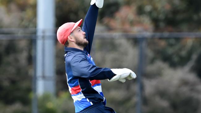 Footscray wicketkeeper Dylan Kight. Picture: Steve Tanner