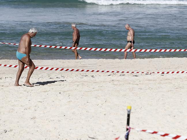 Governments have had a number of issues health restrictions at our beaches. Picture: Getty