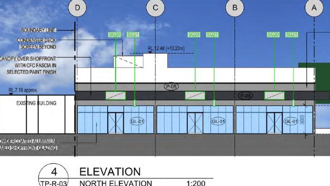 Rosebud Plaza is planning six new shops to replace Woolworths on Point Nepean Rd.