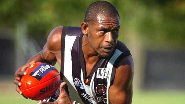 Dual Palmerston premiership player Jerry Frank has died. Picture: Peter Bennett