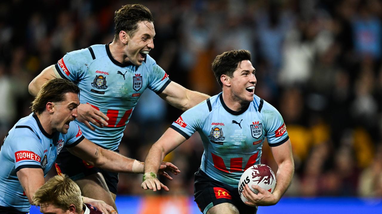 Mitchell Moses scored the matchwinner. Picture: NRL Photos