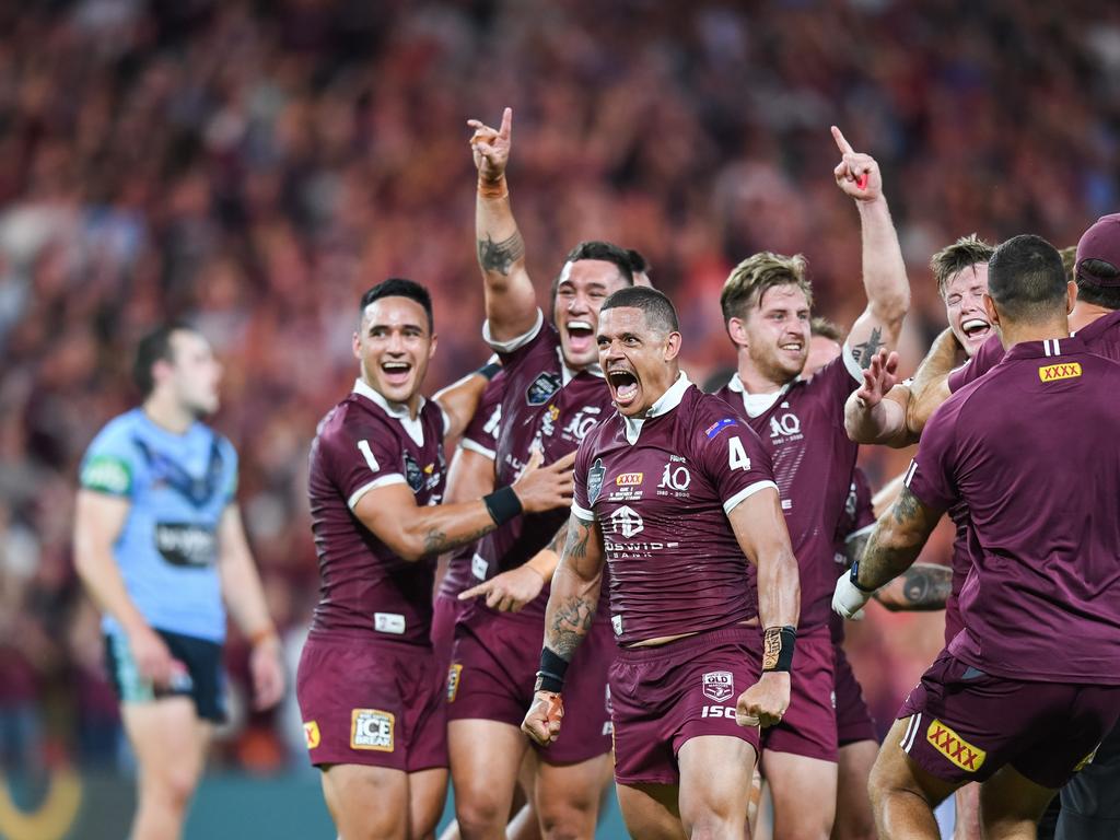 Queensland win the 2020 State of Origin. Photo: Nathan Hopkins/ NRL Photos