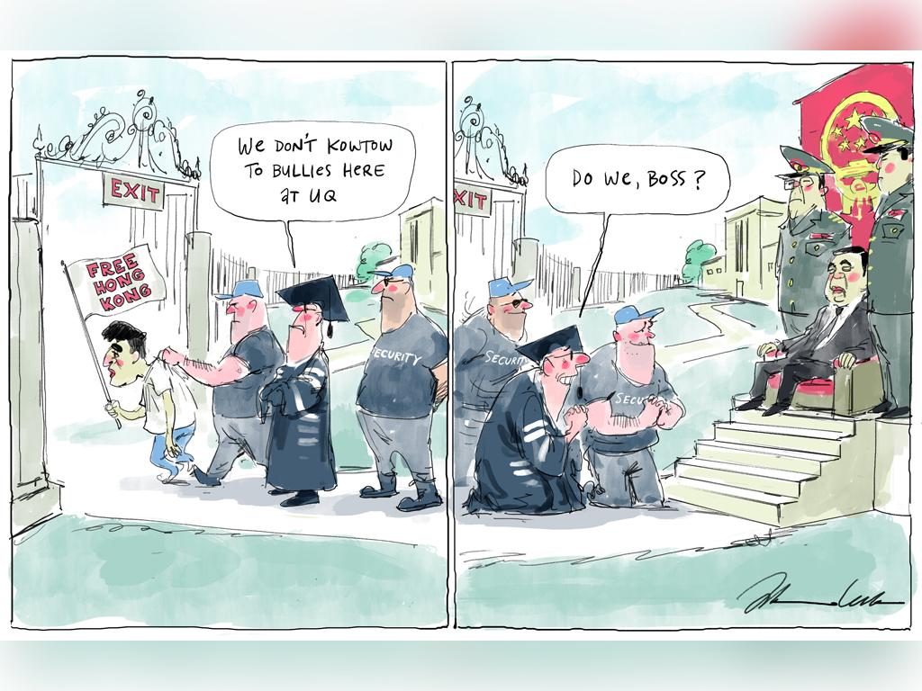 Johannes Leak Letters Cartoon for 07-05-20Version: Letters Cartoon  (1024x768 - Aspect ratio preserved, Canvas added)COPYRIGHT: The Australian's artists each have different copyright agreements in place regarding re-use of their work in other publications.Please seek advice from the artists themselves or the Managing Editor of The Australian regarding re-use.