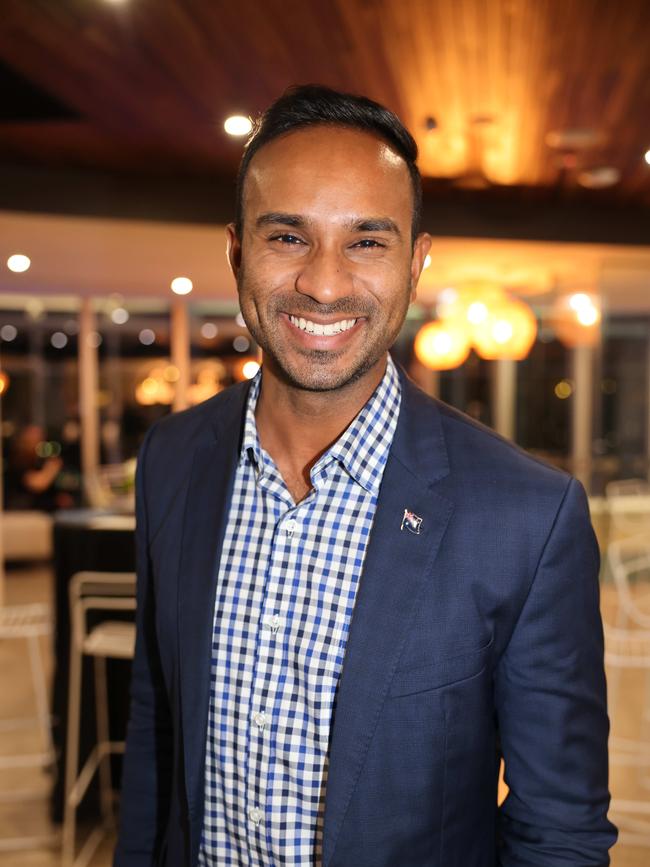 Leon Rebello at the Gold Coast Australian of the Year Awards 2025 at Sky Point for Gold Coast at Large. Picture, Portia Large.