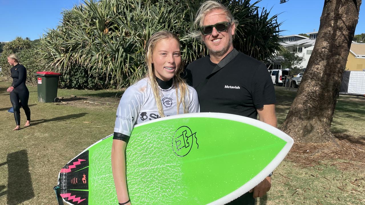 Kiera Hunt, 14, and Nathan Hunt from South Australia. Picture: Savannah Pocock