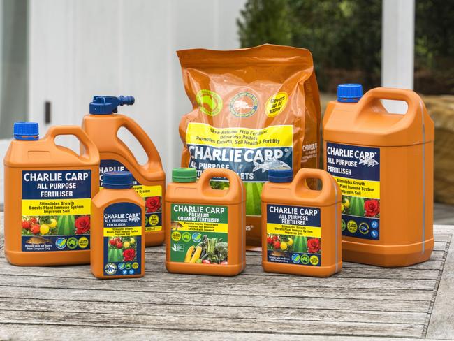 Charlie Carp fertilisers.