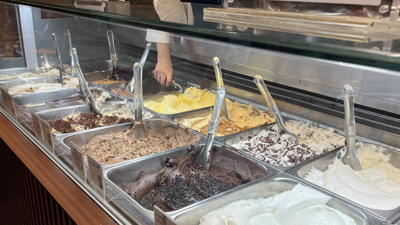 Gelato in Rome.